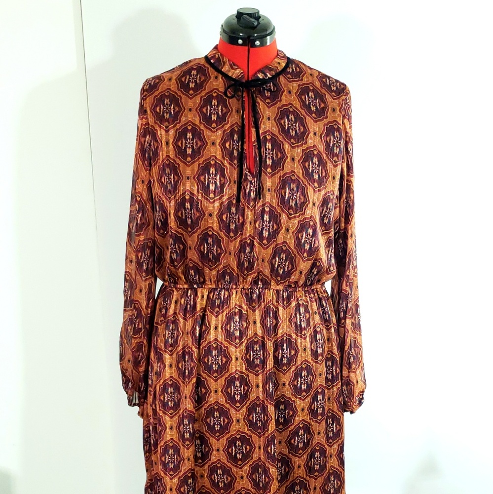 NWOT Target Xhilaration 70's Inspired Dress - XXL